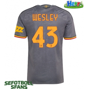 AS Roma Wesley Franca #43 Tredje Tröja 2026-27 Kortärmad